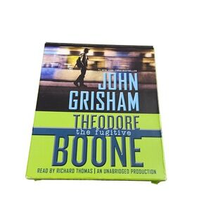 John Grisham Theodore‎ Boone The Fugitive Unabridged Audiobook 4 CD Set